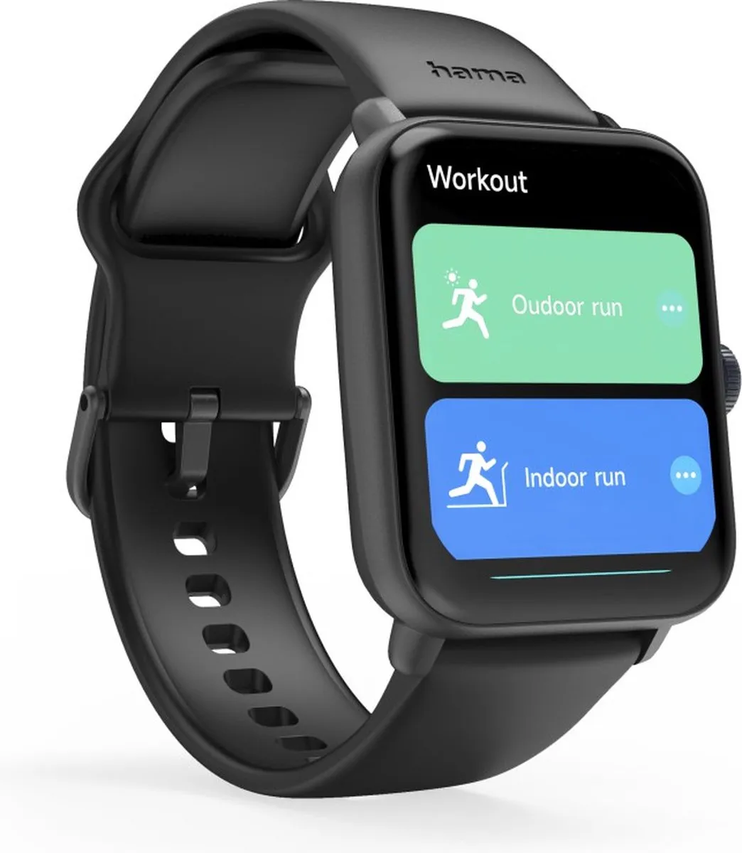 Hama 6010 Smartwatch - 41mm - TFT 1.73" - Zwart