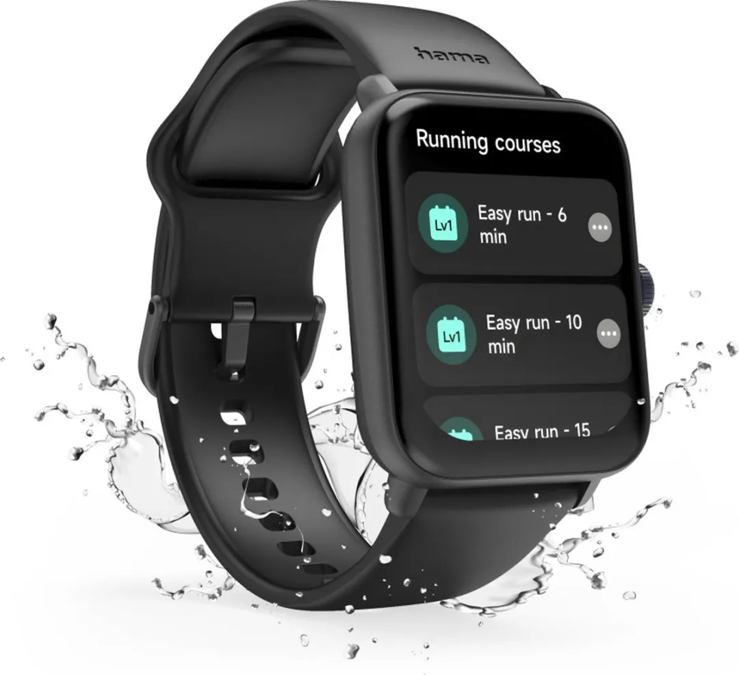Hama 6010 Smartwatch - 41mm - TFT 1.73" - Zwart