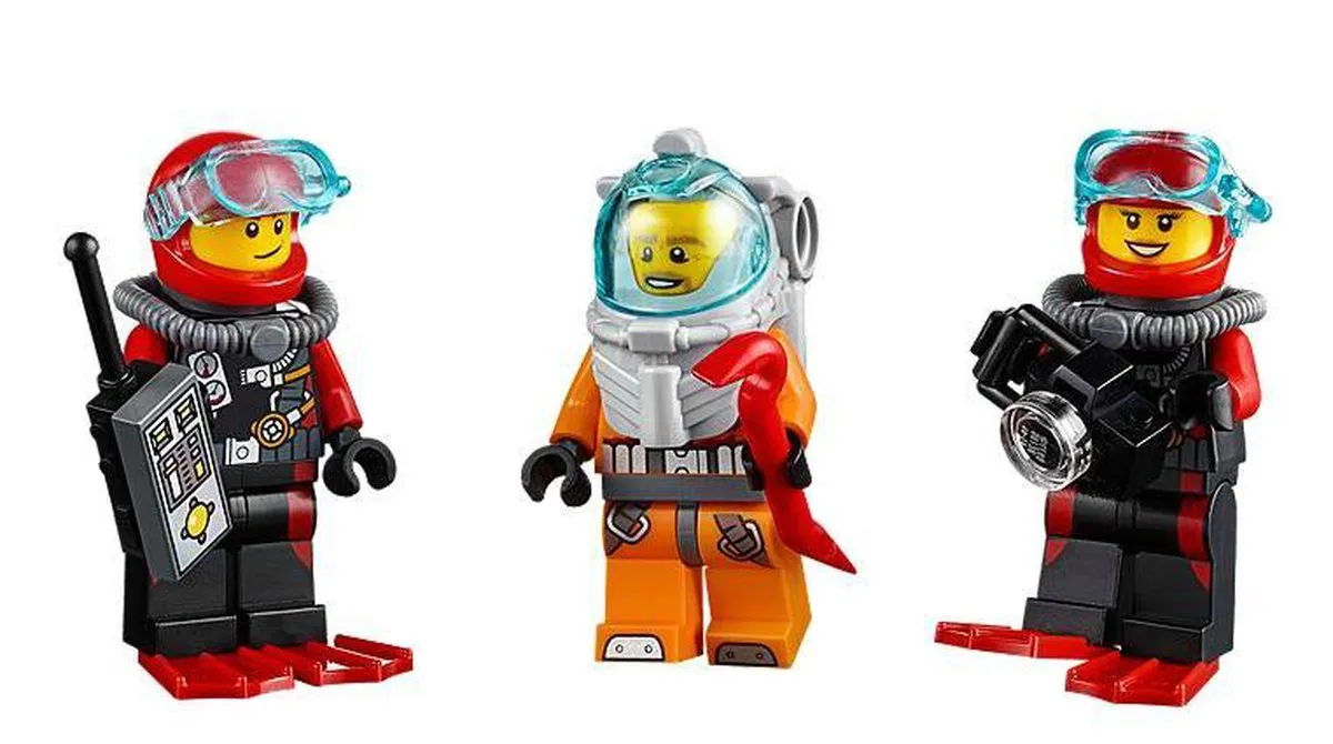 LEGO City Diepzee Starter Set 60091 - 90 Stukken