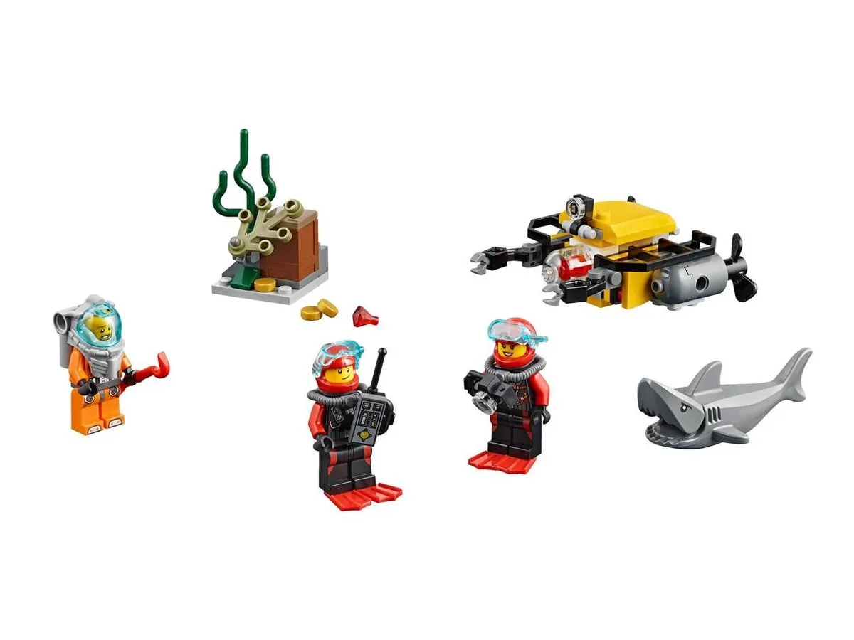 LEGO City Diepzee Starter Set 60091 - 90 Stukken