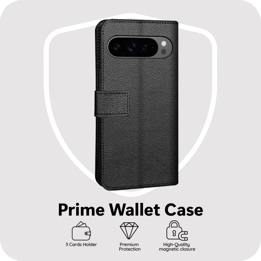 Just in Case Bookcase Classic MGO2782CW1 Hoesje - Google Pixel 10 Pro XL - Zwart - afbeelding 6 van 6