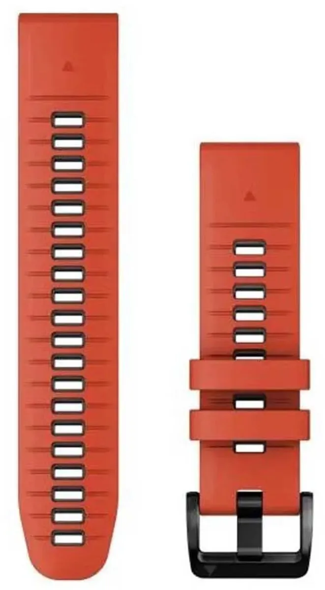 Garmin Quickfit 22mm Siliconen Bandje - Flame Red