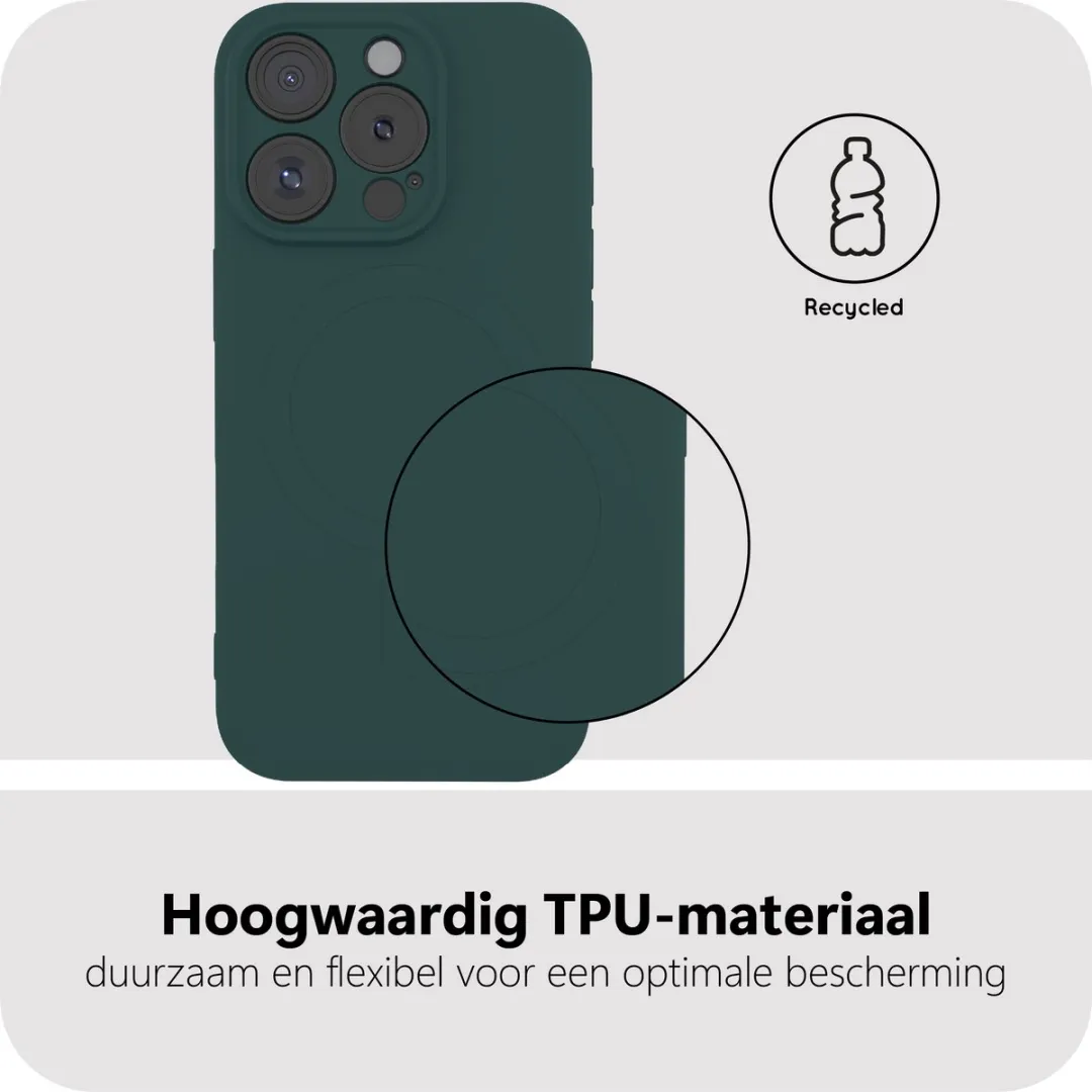 Just in Case iPhone 16 Pro Hoesje - Groen - 8332615