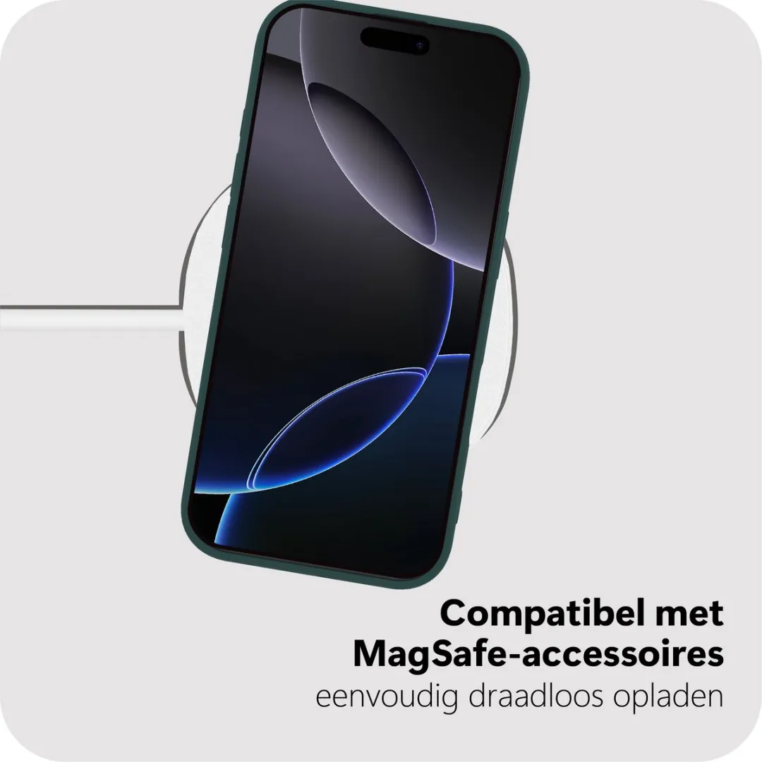 Just in Case iPhone 16 Pro Hoesje - Groen - 8332615