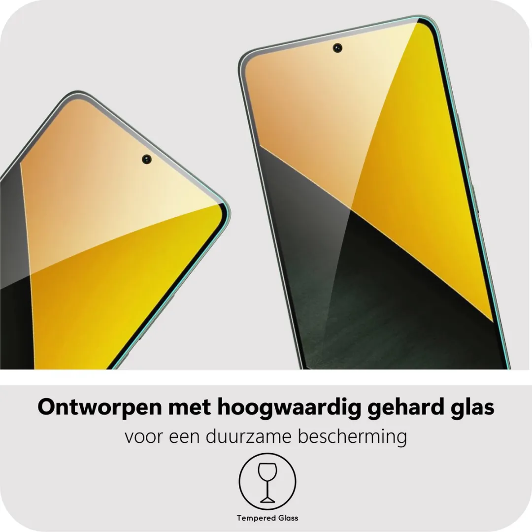 Just in Case Screenprotector Xiaomi Poco M7 Pro - Gelaagd Glas