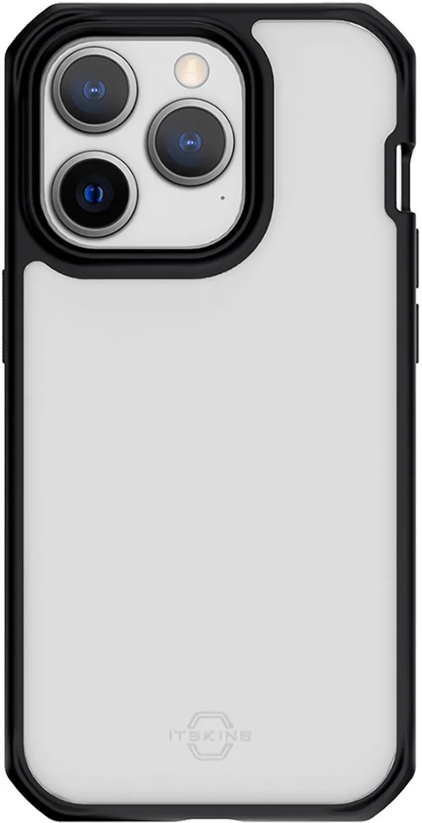 Itskins Hybride Stevig Versterkt Hoesje iPhone 14 Pro - Transparant