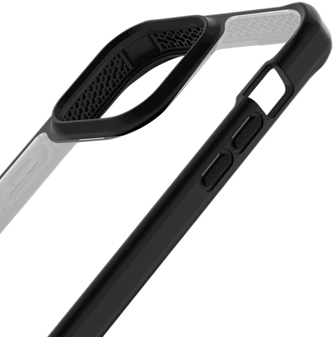 Itskins Hybride Stevig Versterkt Hoesje iPhone 14 Pro - Transparant