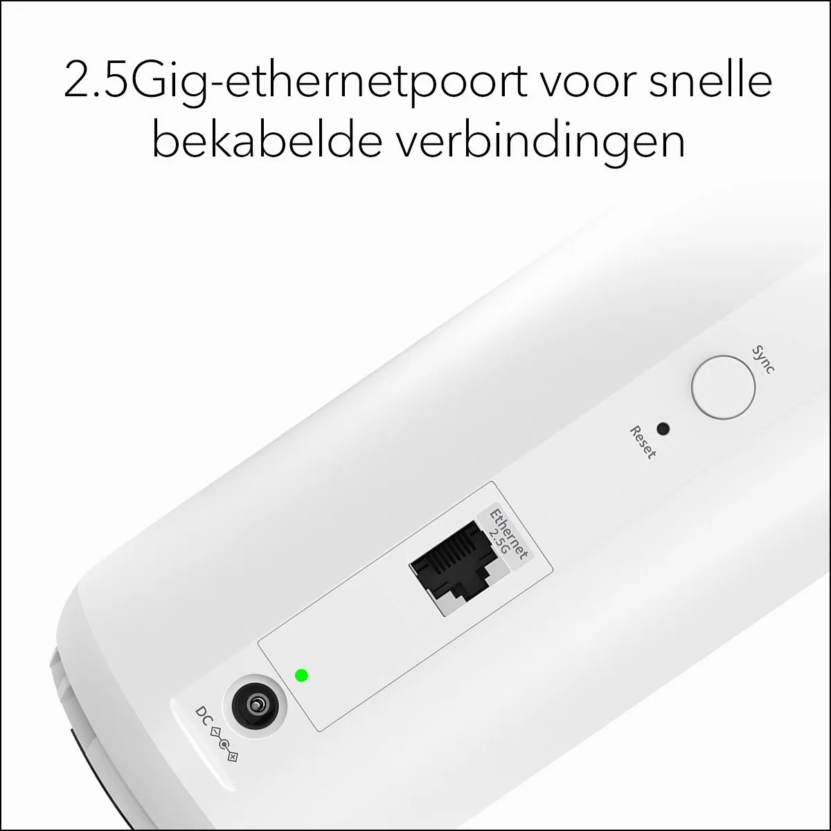Netgear Orbi RBE370 Mesh WiFi 7 Satelliet - 3600 Mbps - afbeelding 6 van 6