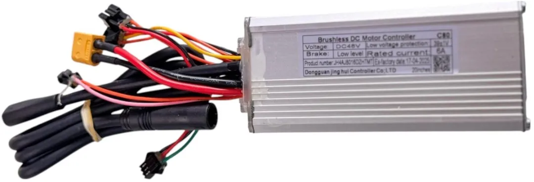 Controller OUXI C80 – Originele Fatbike Controller met Rode Motorkabel