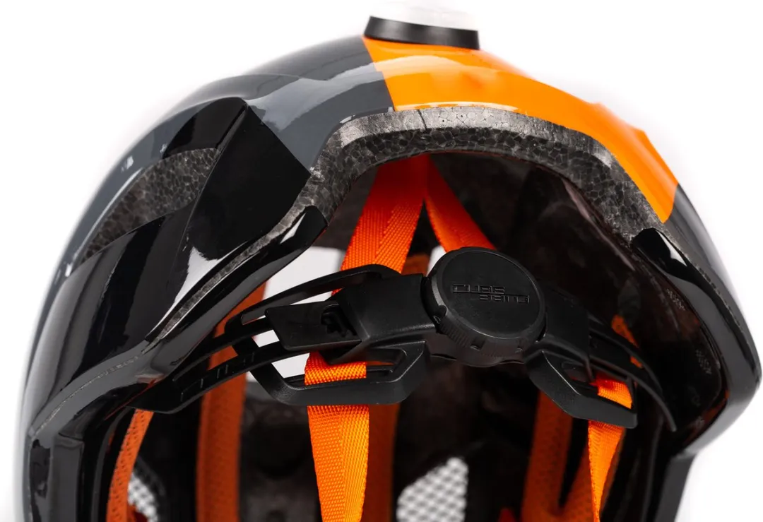 Cube Ant Actionteam Fietshelm - 11 Ventilatiegaten - EPS Double In-Mould - 49-55cm - S - Zwart/Grijs/Oranje