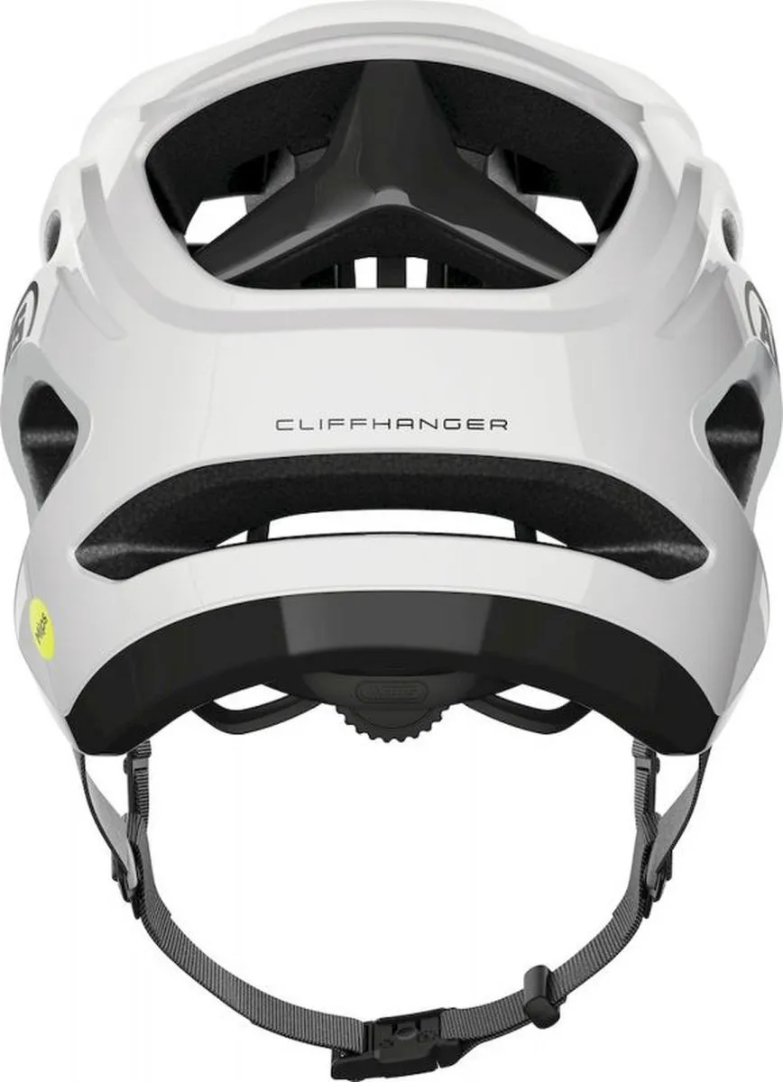 ABUS CliffHanger MIPS MTB Helm - L (57-61cm) - Shiny White