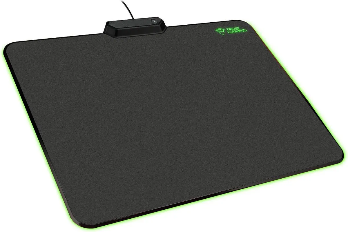 Trust GXT 760 Glide RGB Mousepad - Zwart