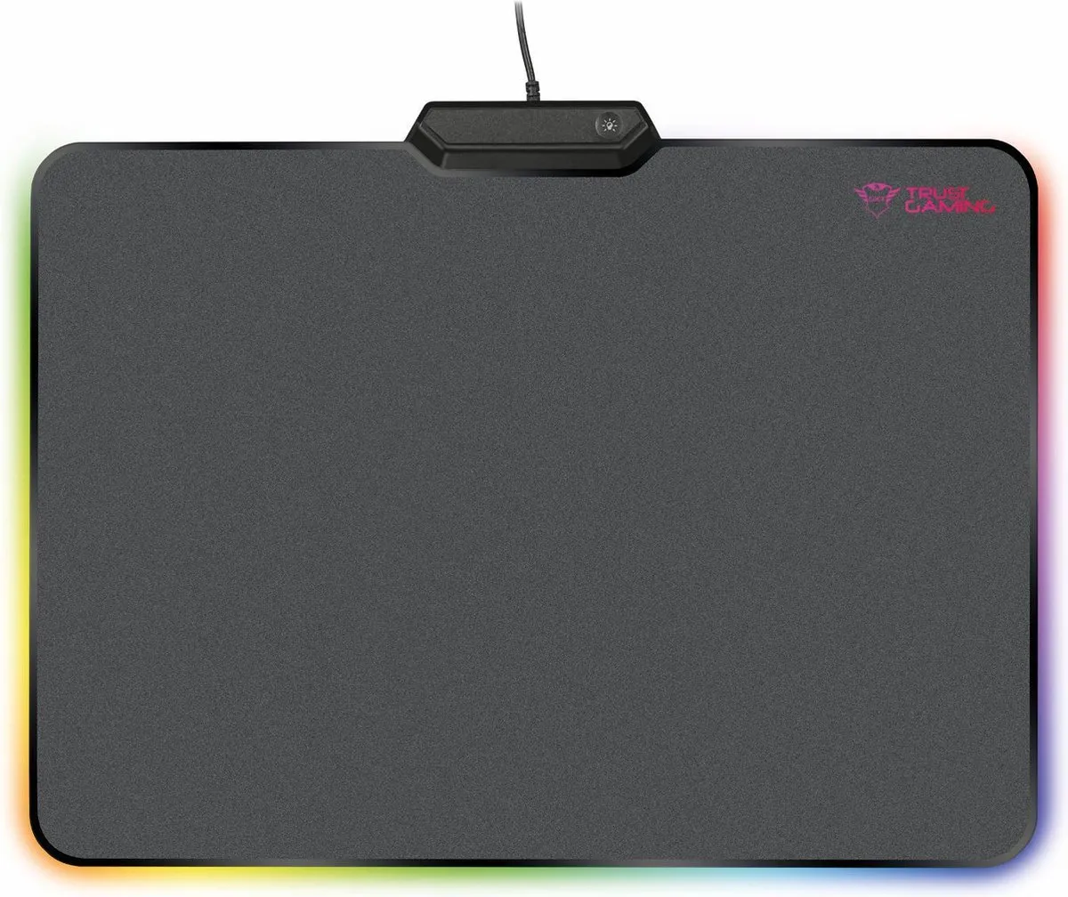 Trust GXT 760 Glide RGB Mousepad - Zwart