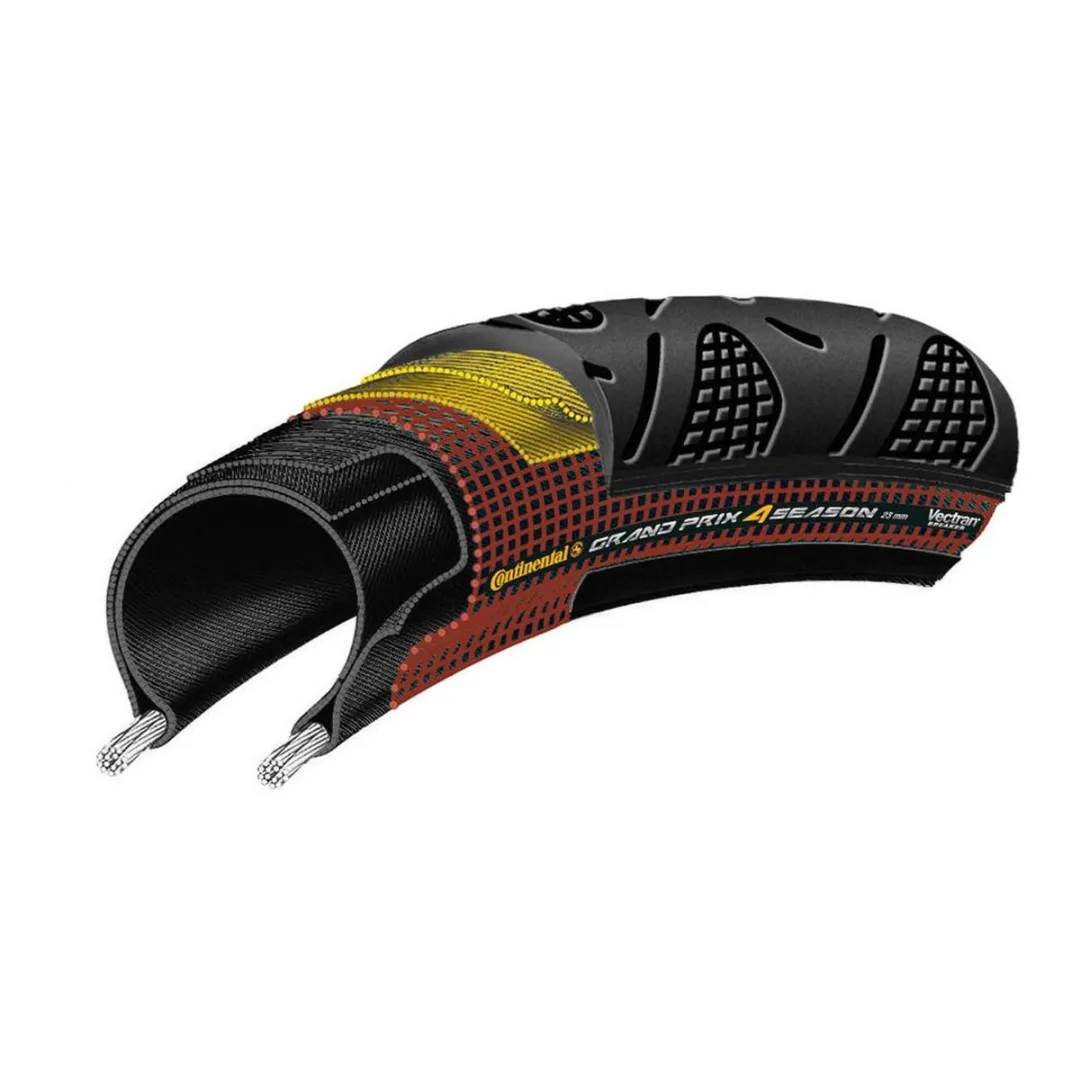 Continental Grand Prix 4S Vouwband 28x7/8 23-622 - Zwart