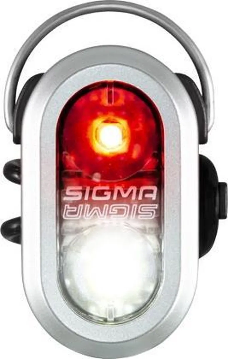 Sigma Micro Duo Fietsverlichtingsset - Zilver