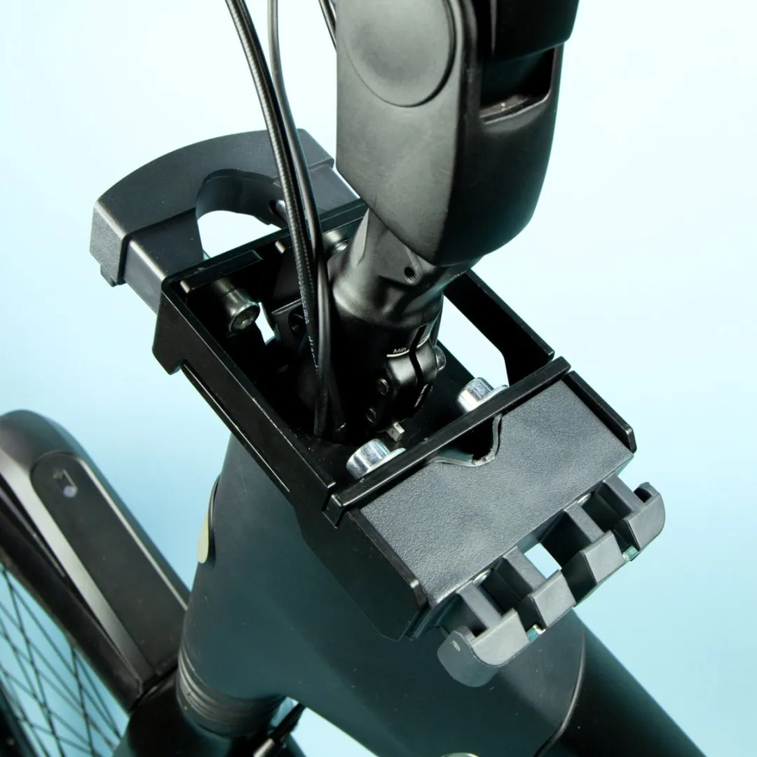 Qibbel Stuurpenadapter 1 1/8" - Zwart