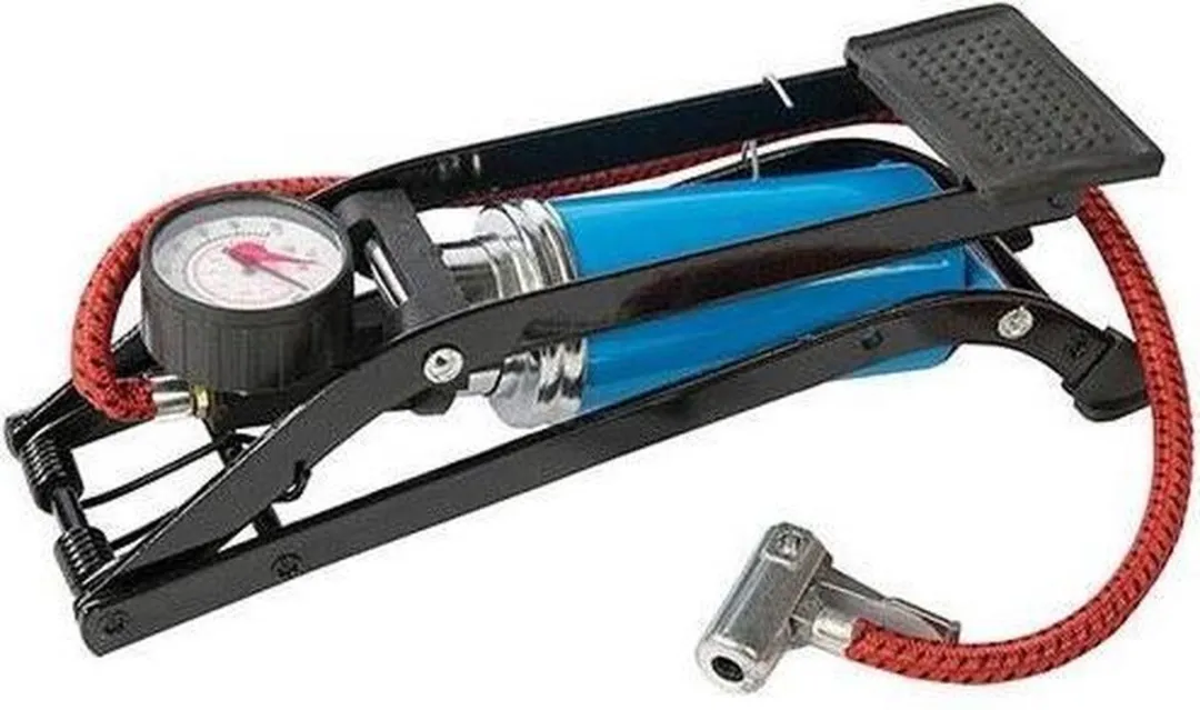 Silverline Voetpomp 7 bar 280cm³ - Blauw/Zwart - afbeelding 6 van 6
