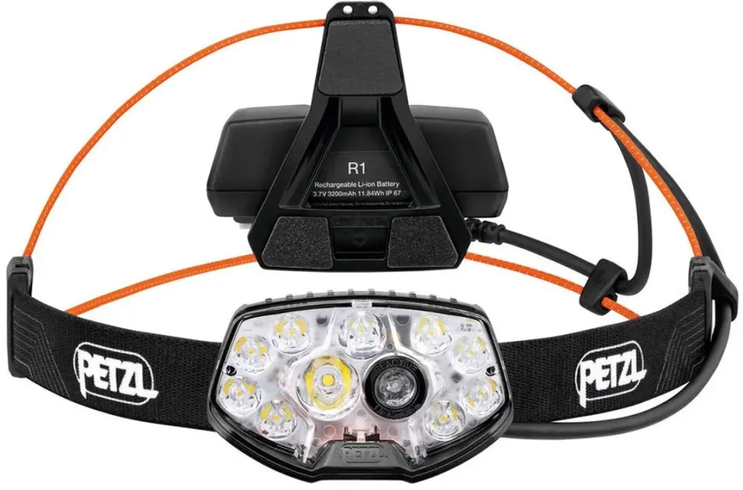 Petzl Nao RL Hoofdlamp 1500 Lumen - Zwart