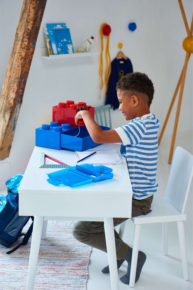 LEGO - Sorteerkoffer To Go - Polypropyleen - Blauw