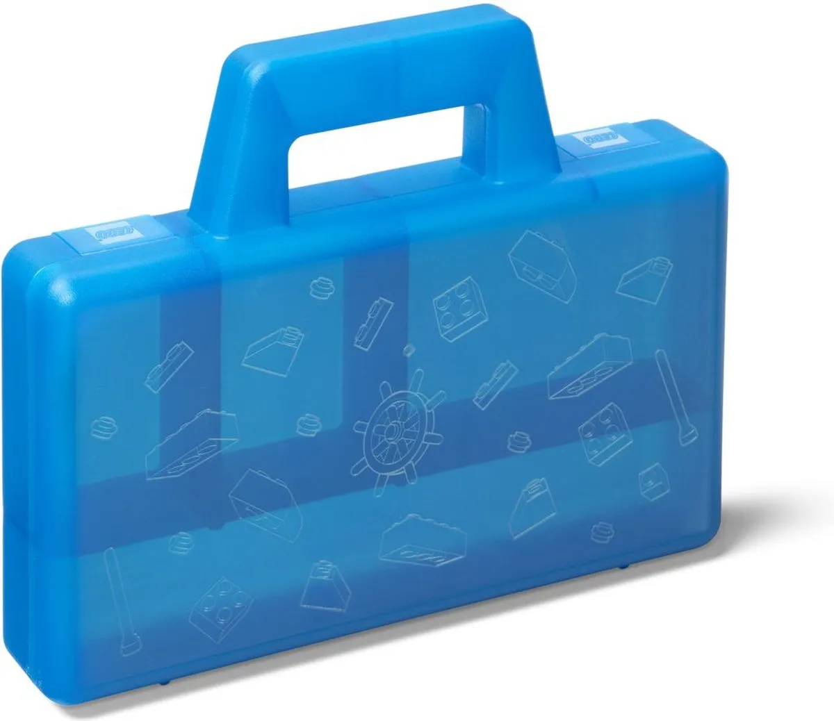 LEGO Sorteerkoffer To Go - Polypropyleen - Blauw