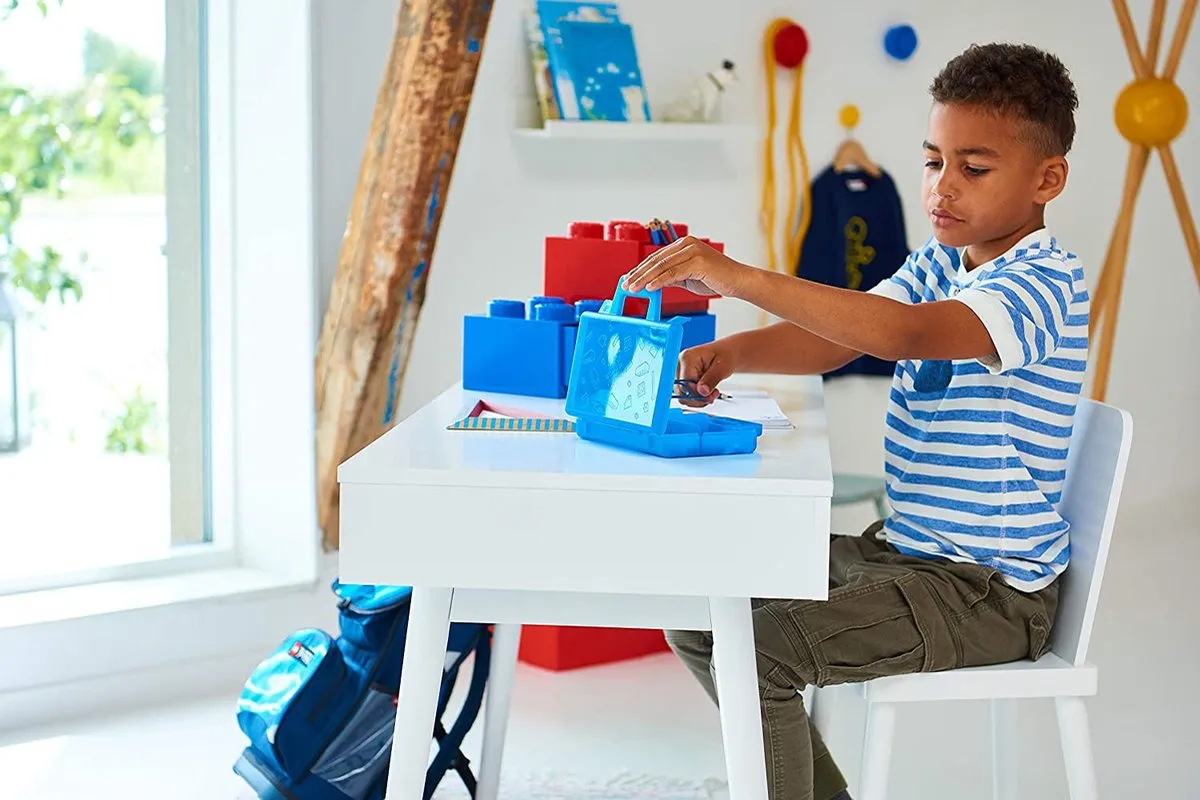LEGO Sorteerkoffer To Go - Polypropyleen - Blauw - afbeelding 6 van 6