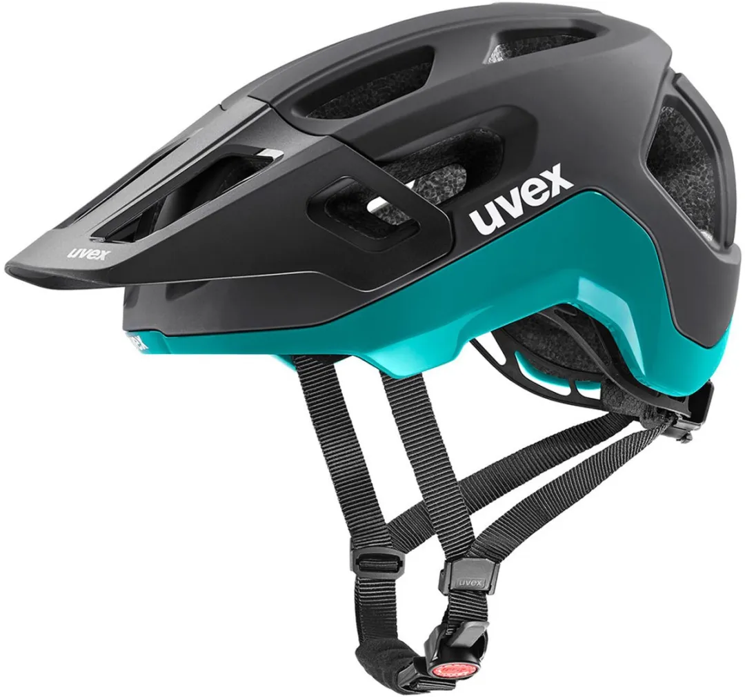 Uvex React MTB Helm 59-61cm - Zwart/Teal