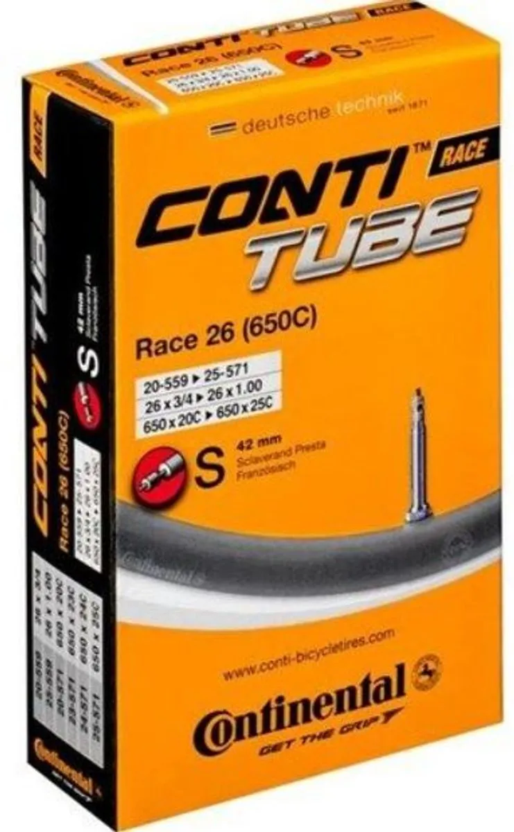 Continental Race Light Presta 42mm Binnenband 26" - Transparant