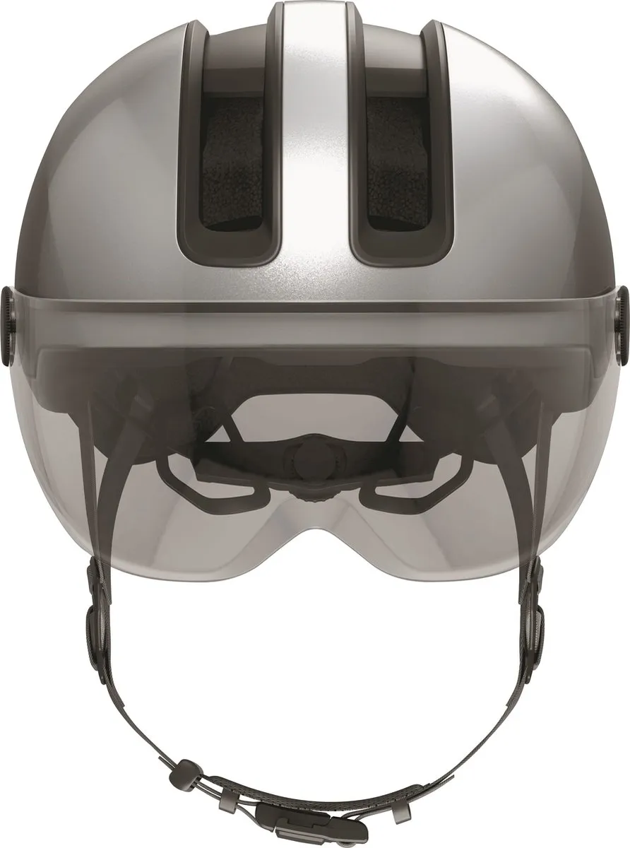 ABUS Helm Hud-Y ACE Gleamsilver M 54-58cm