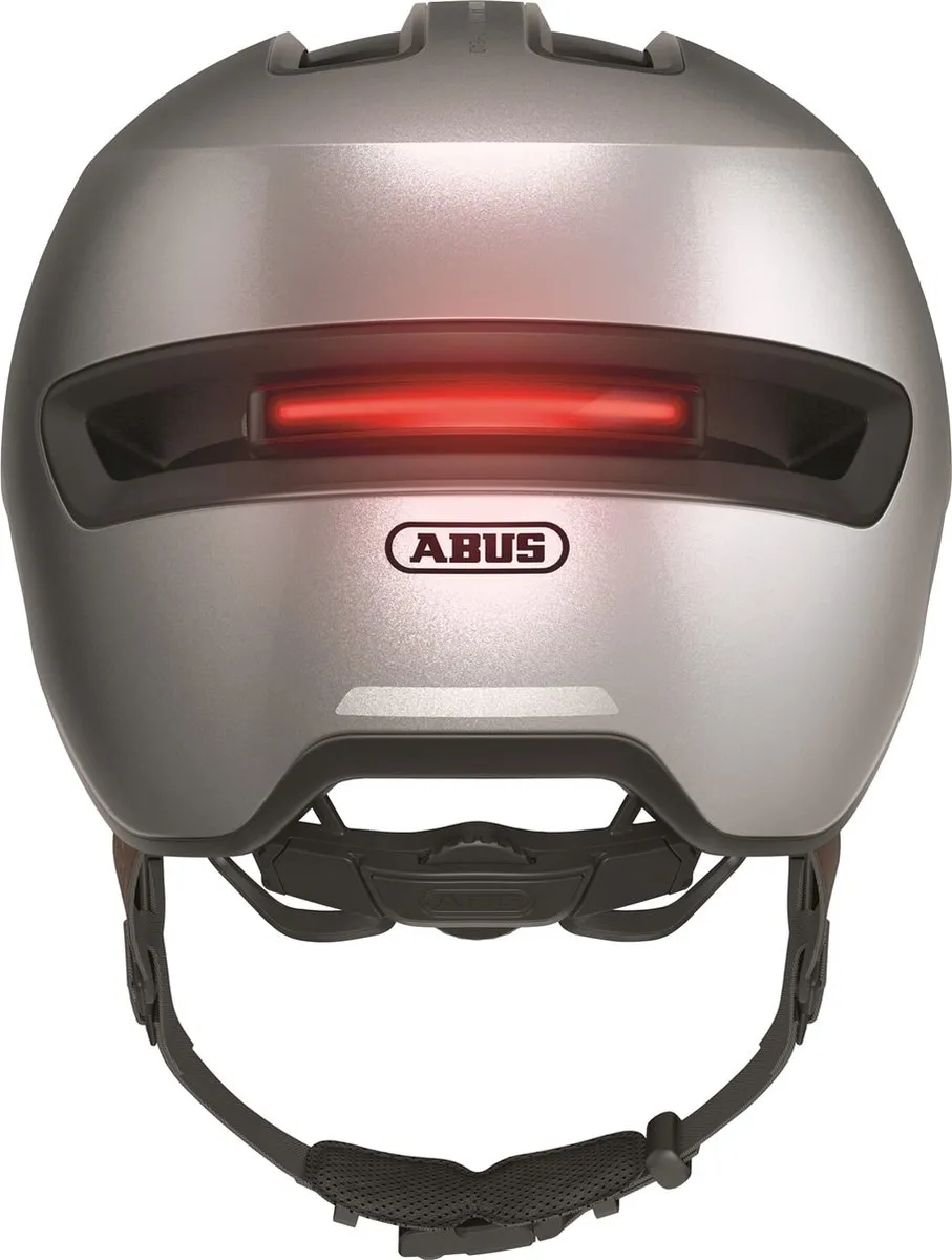 ABUS Helm Hud-Y ACE Gleamsilver M 54-58cm