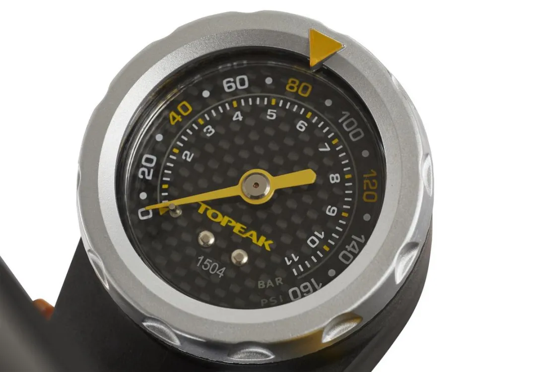 Topeak JoeBlow Sprint Vloerpomp - Zilver