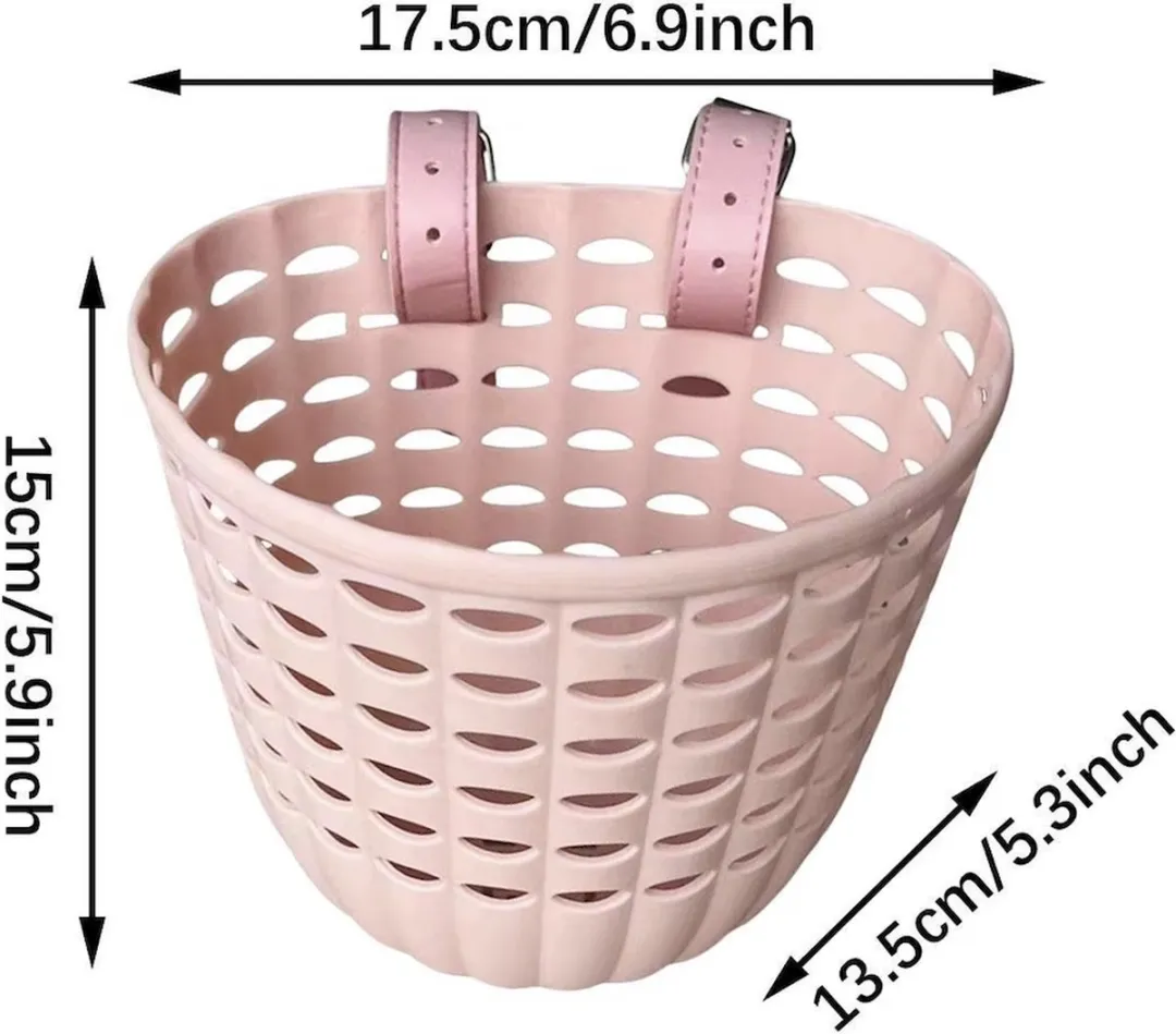 Mini Kinderfiets Mandje - Roze - 5L