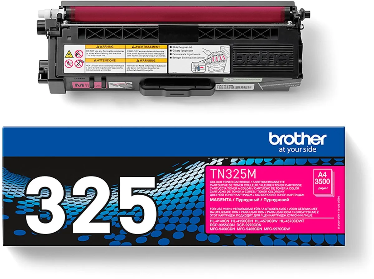 Brother TN-325M Tonercartridge Magenta - 3500 Pagina's - afbeelding 6 van 6