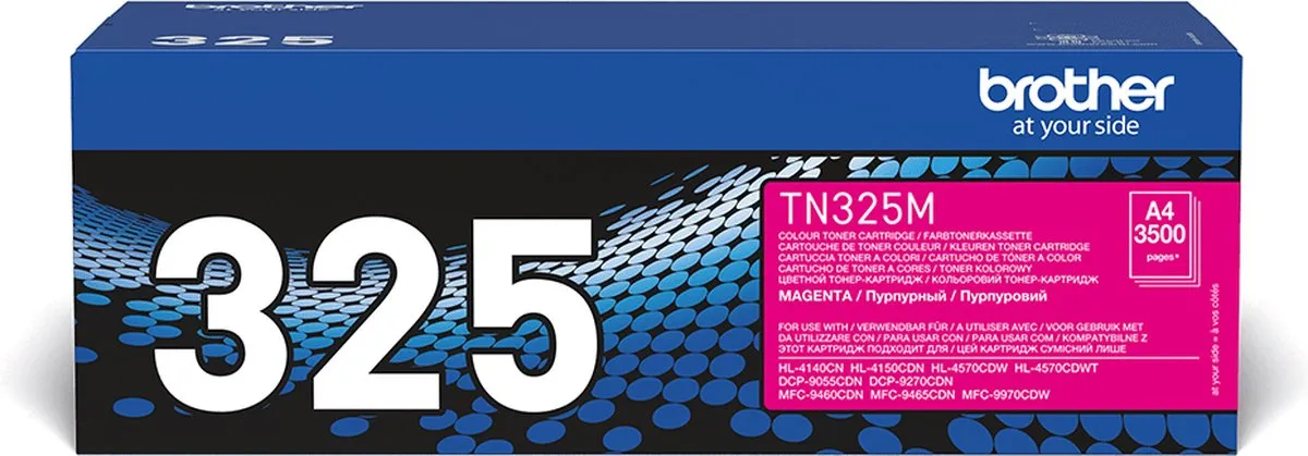 Brother TN-325M Tonercartridge Magenta - 3500 Pagina's