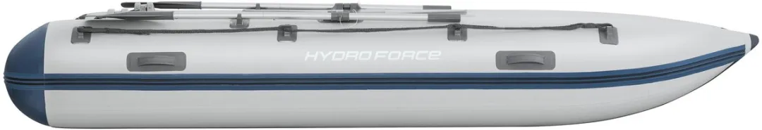 Bestway Hydro Force Beacon Elite Opblaasbare Sportboot 3.35m - 5 Personen - Grijs/Rood - afbeelding 6 van 6