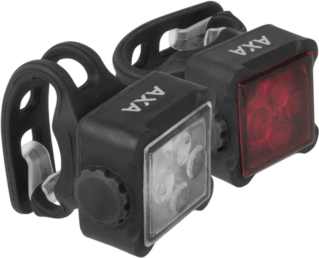 AXA Niteline 44R Fietsverlichting Set - USB Oplaadbaar