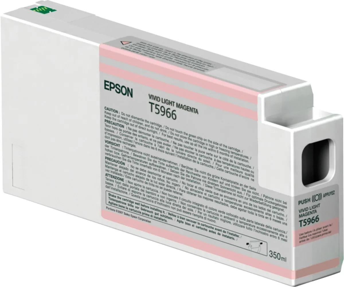 Epson T596600 Vivid Light Magenta Inktpatroon 350ml