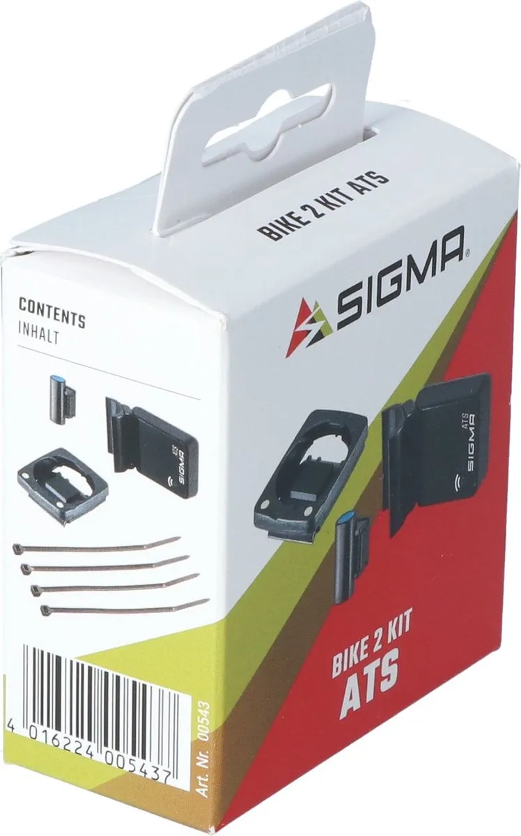 Sigma ATS 00543 Snelheidszenderset - Zwart