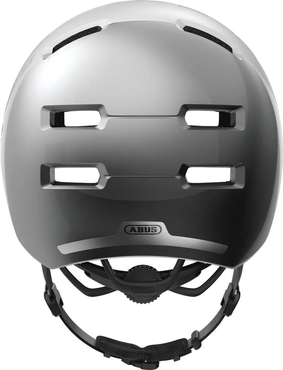 ABUS Skurb ACE Helm L - Zilver/Wit