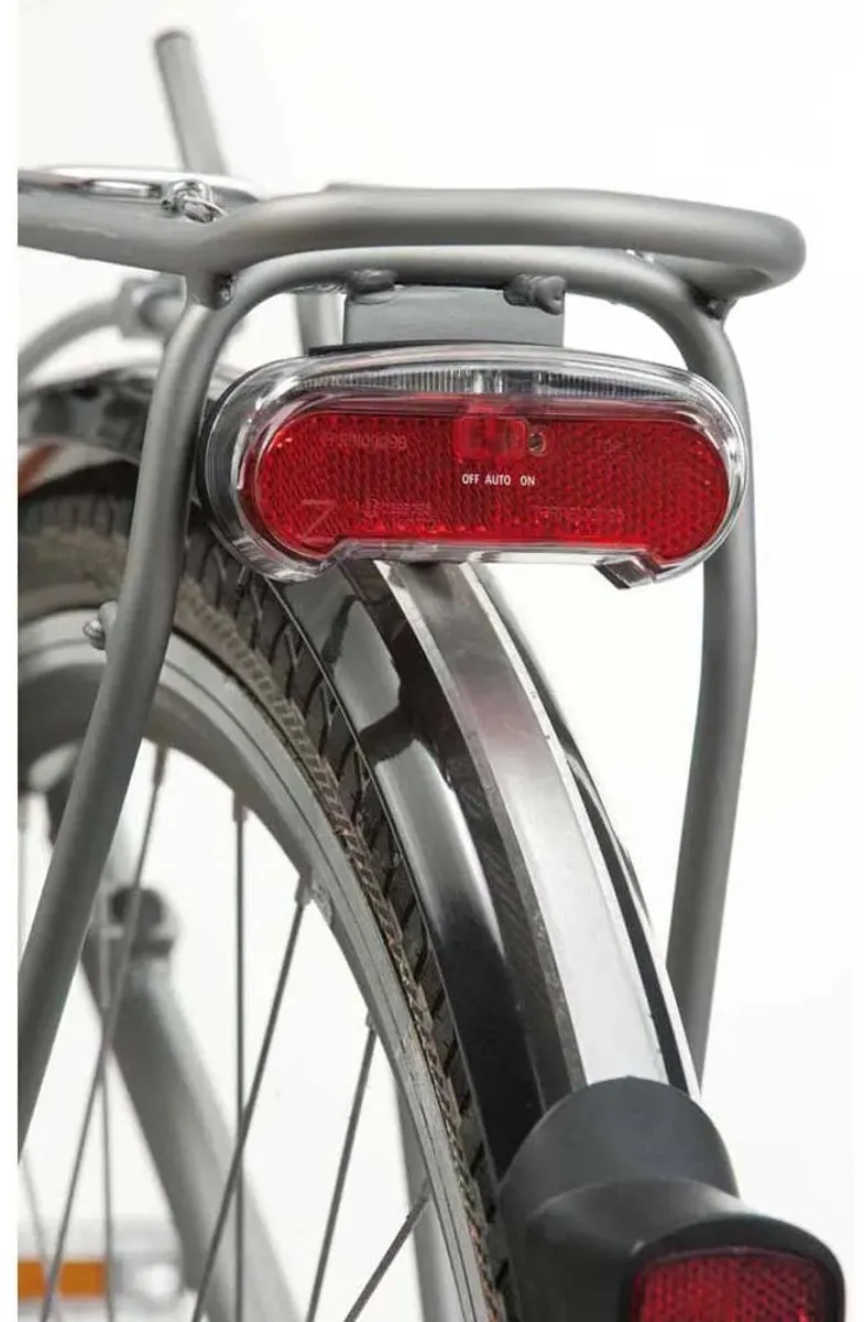 AXA Riff Fietslampje Achterlicht - Rood - 50-80mm