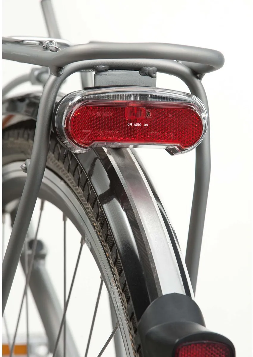 AXA Riff Fietslampje Achterlicht - Rood - 50-80mm