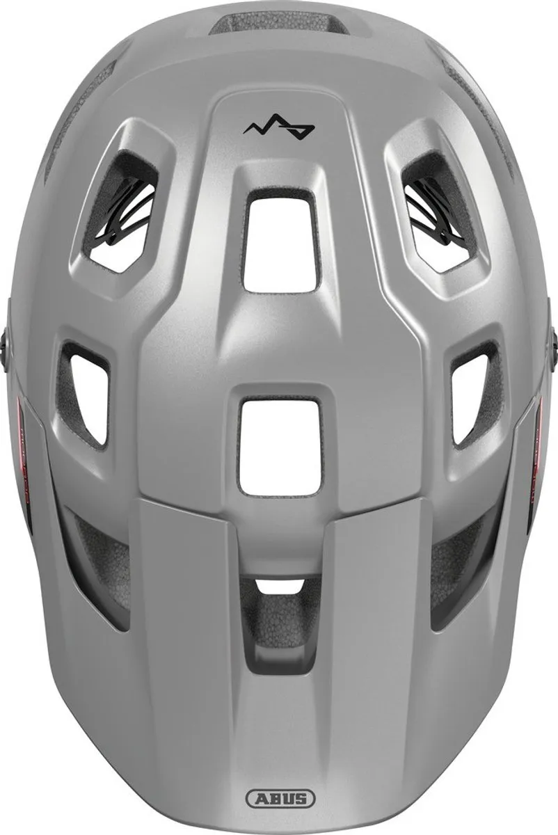 ABUS MODROP 68981-Ti Mountainbikehelm - S - Ti Silver