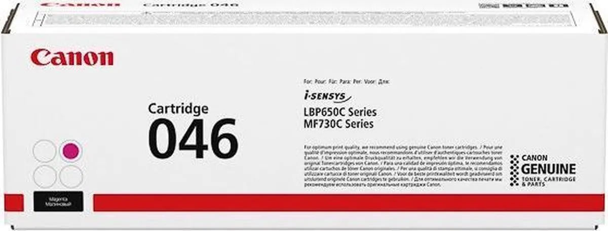 Canon 046 Tonercartridge Magenta - 2300 Pagina's