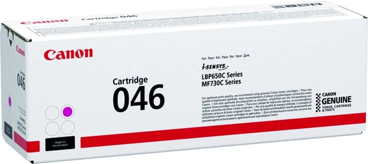 Canon 046 Tonercartridge Magenta - 2300 Pagina's