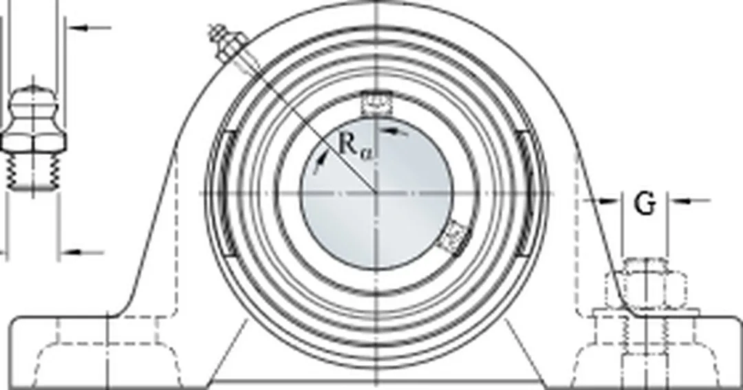 SKF Kussenlagerblok SY 35 TF - Gietijzer