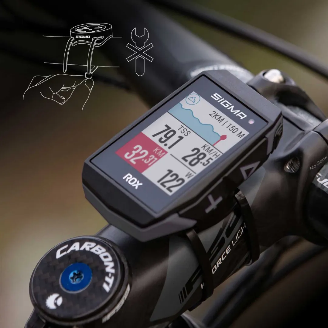 Sigma ROX 11.1 EVO GPS Fietscomputer - Zwart - afbeelding 6 van 6