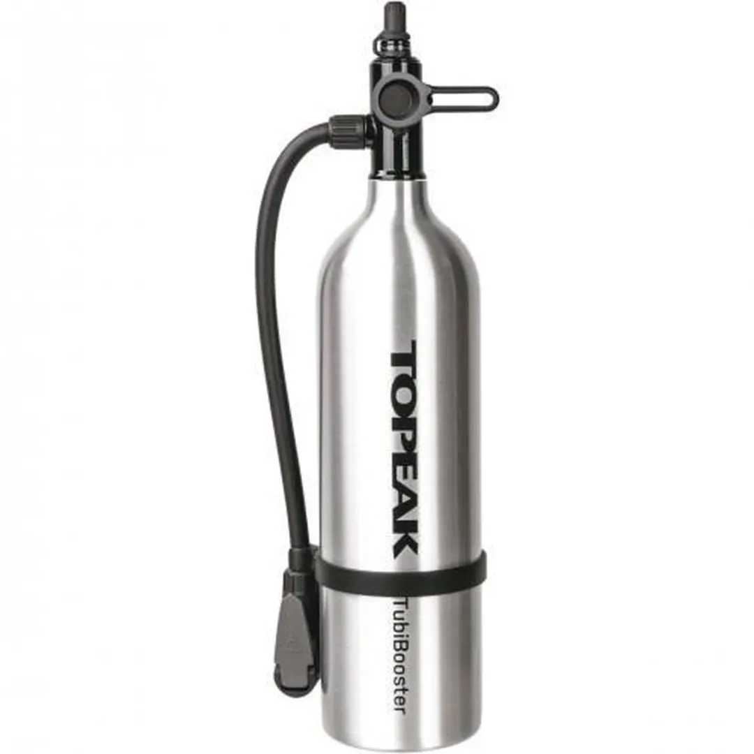 Topeak TubiBooster X Fietspomp - Tubeless - Auto/Presta - 985g