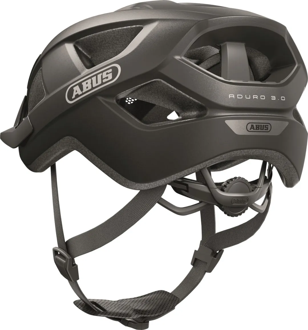 ABUS Aduro 3.0 Fietshelm - L 58-62cm - Zwart