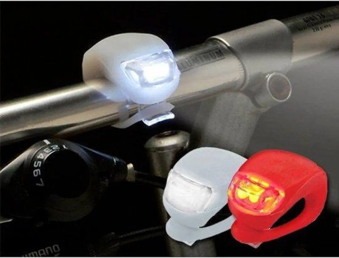 Perel Fietslichtset Voor Achter LED Wit Rood