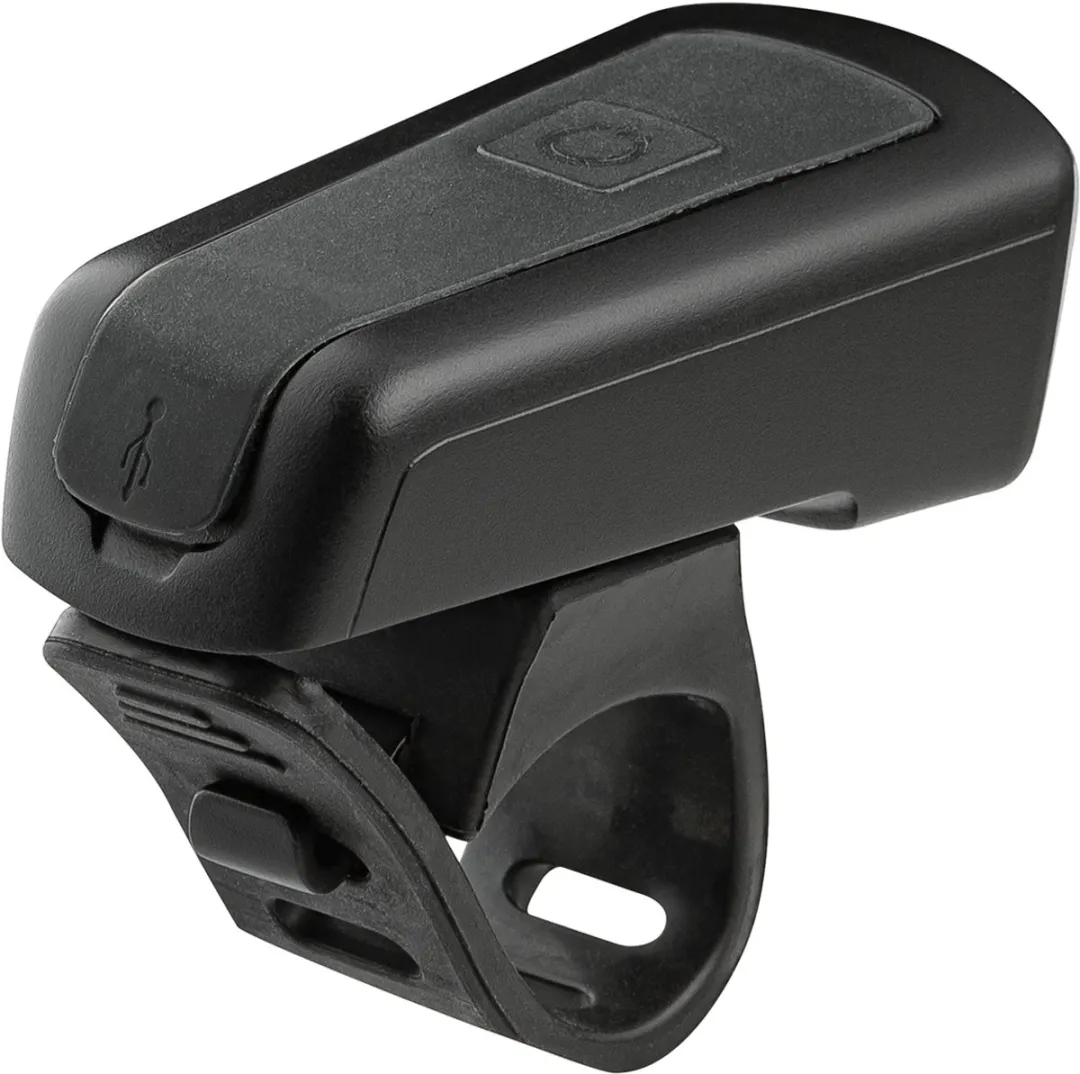 AXA Dwn Front 30 Lux Fietslamp - USB Oplaadbaar - Zwart