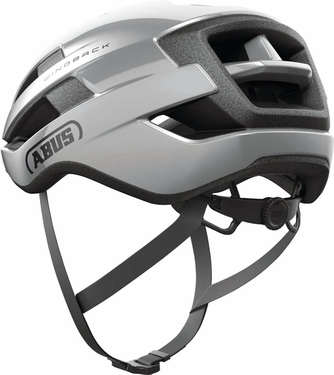 ABUS Wingback Gleam Silver Fietshelm